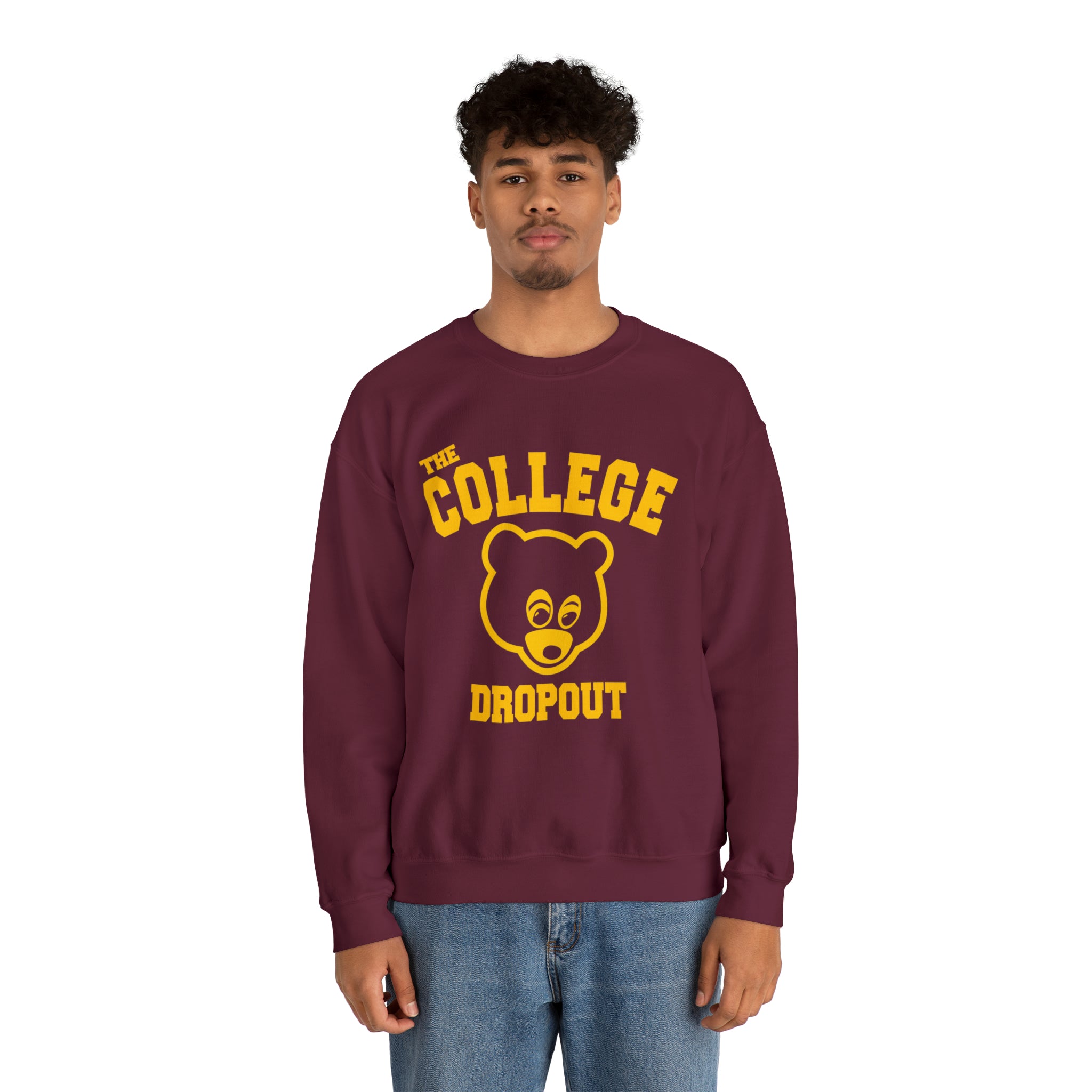 The College Dropout Crewneck Sweatshirt - Old Kanye West