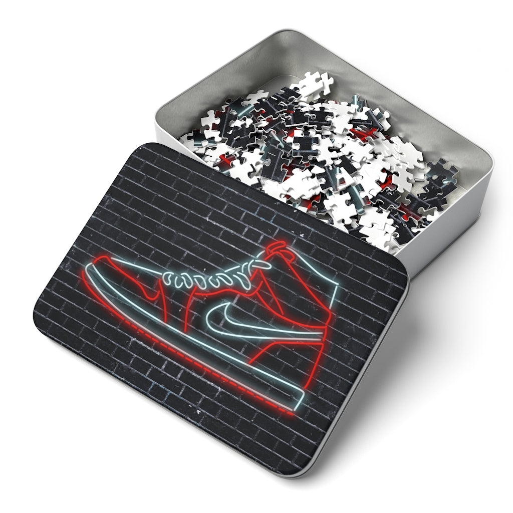 Sneakers Addict 252 Piece Puzzle-14" x 11"-Archethype