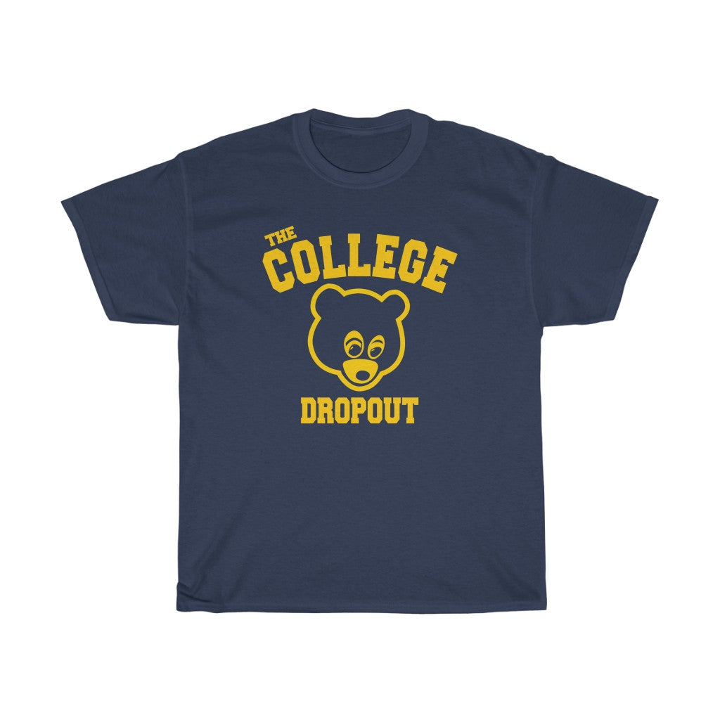 The College Dropout T-shirt-Navy-S-Archethype