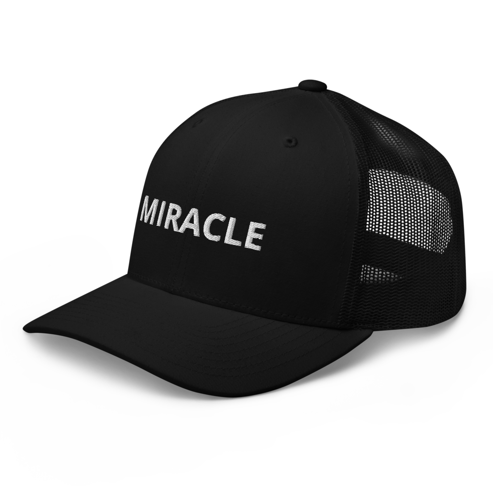 Miracle Trucker Cap Hat - Justin Bieber Inspired-Archethype