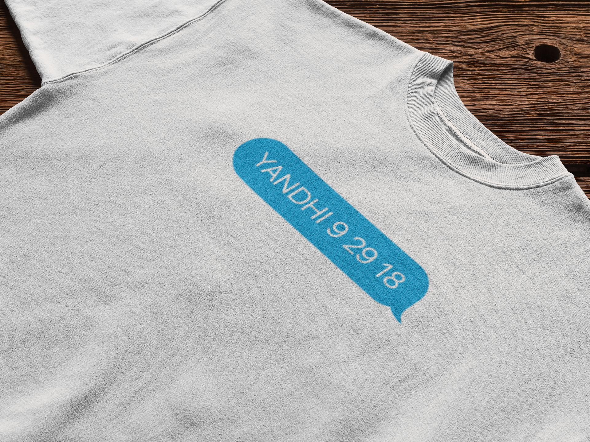YANDHI 9 29 18 Kanye West iMessage Inspired Tee-Archethype