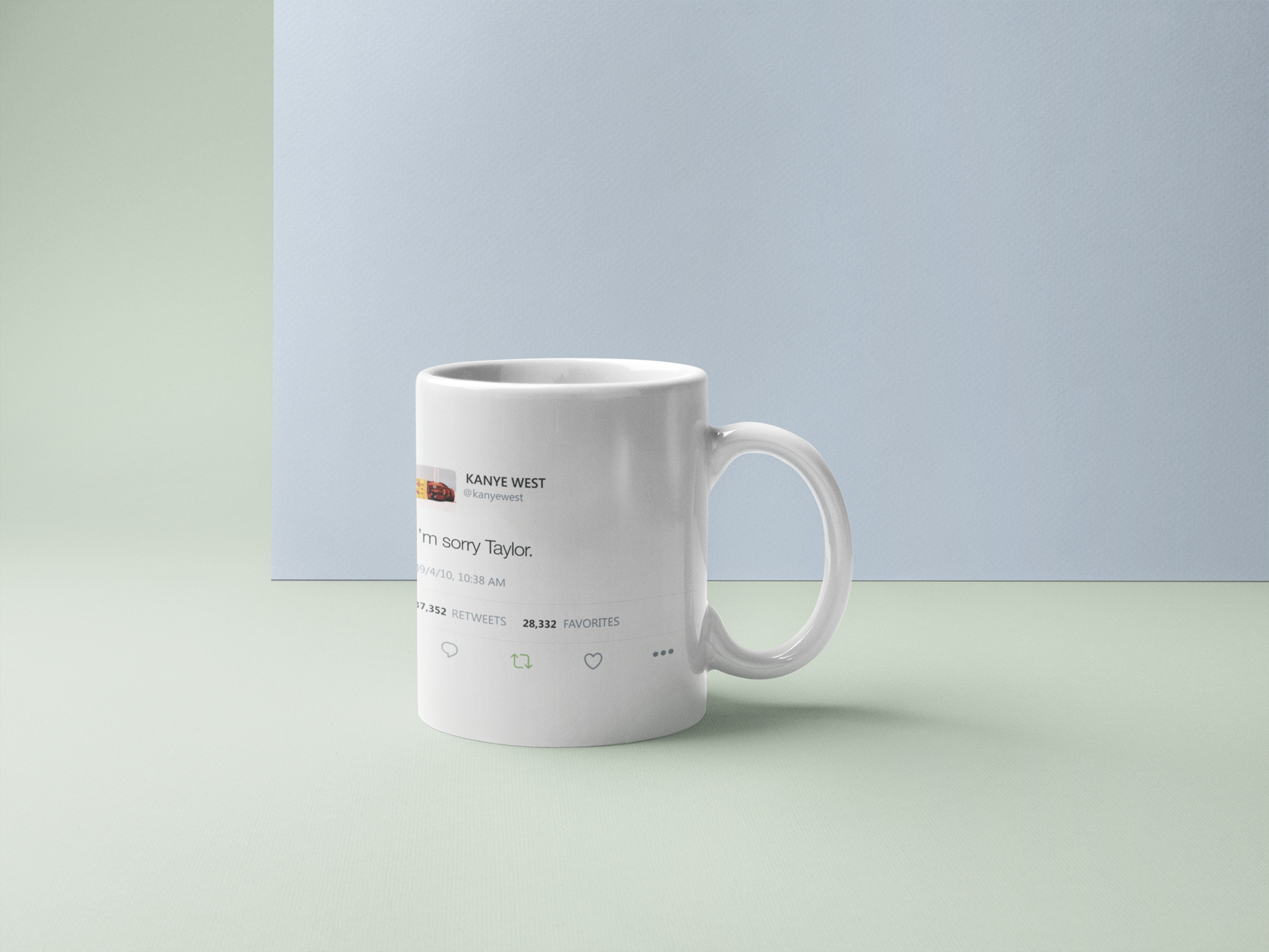 Kanye West Tweet quote mugs-Archethype