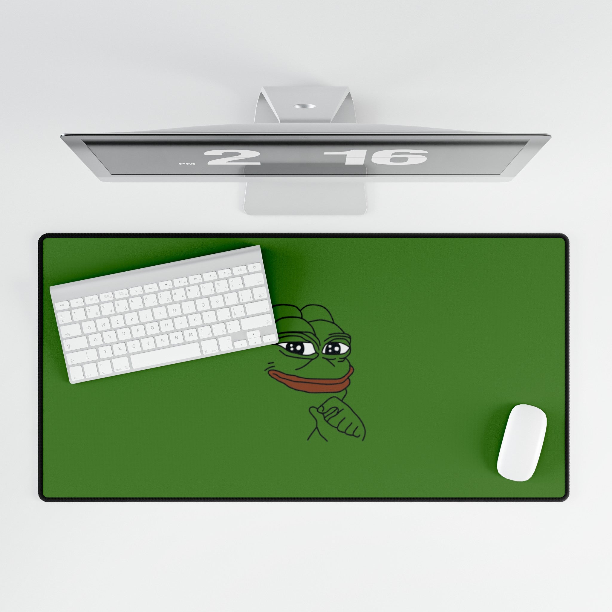 PEPE frog meme desk mat mousepad