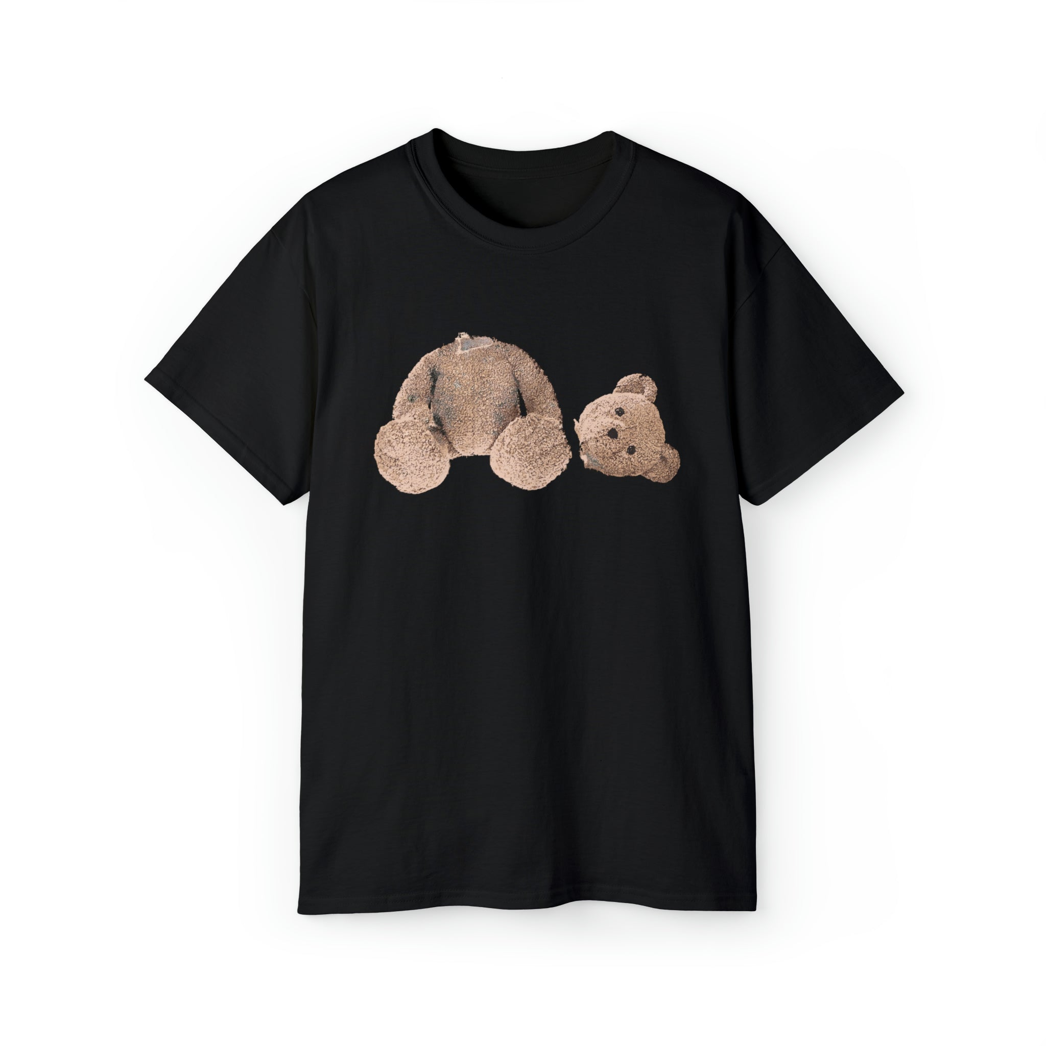 Distressed Side-Headed Teddy Tee