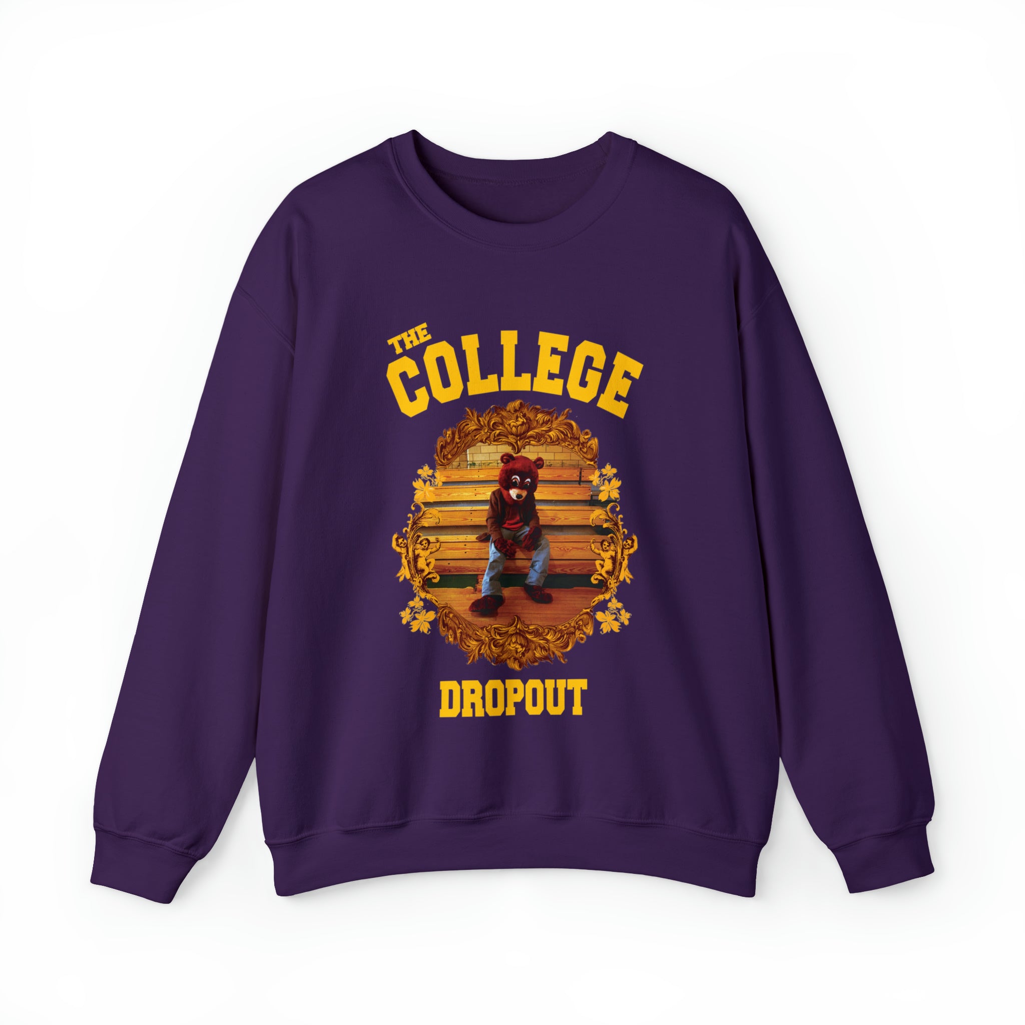 The College Dropout Bear Unisex Heavy Sweatshirt
