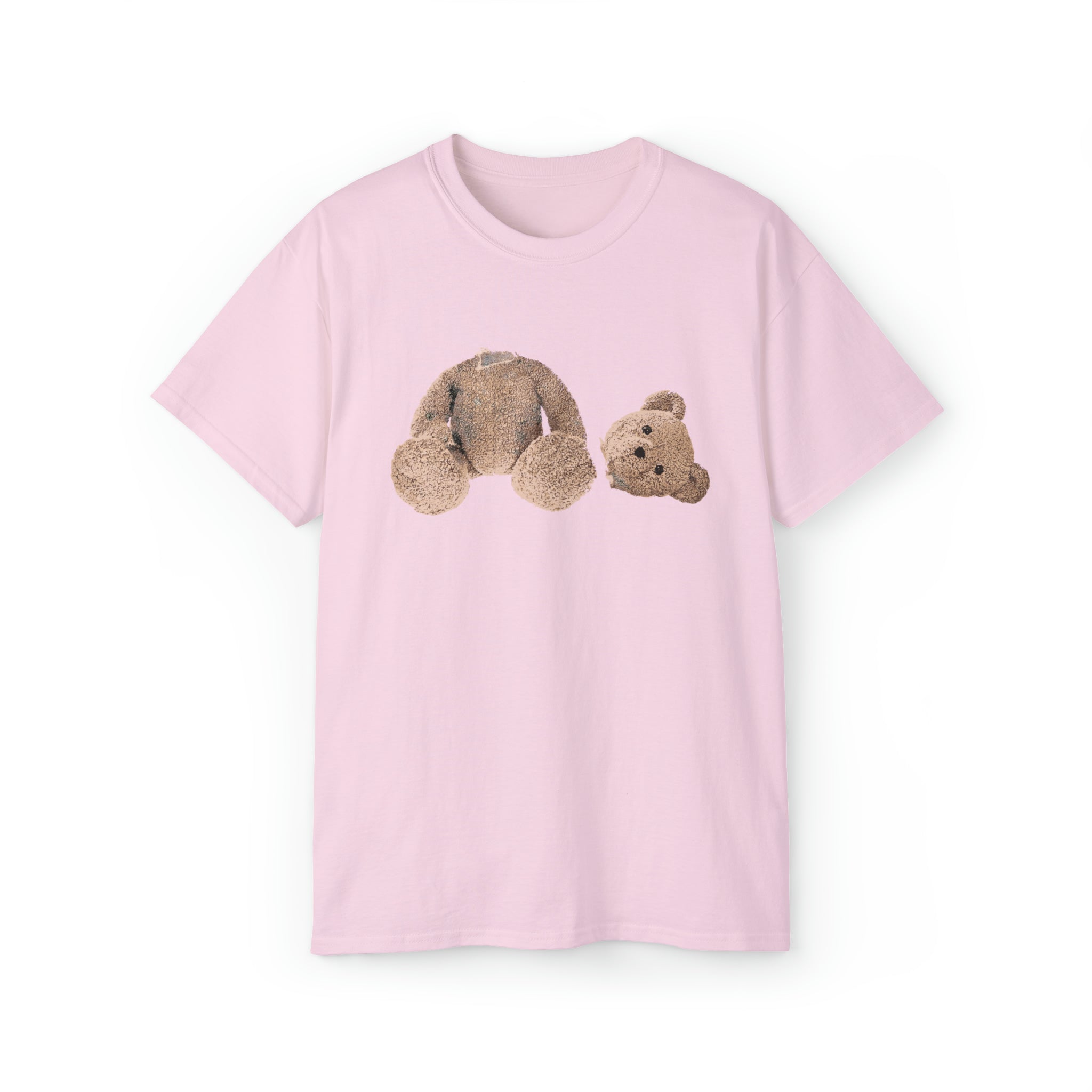 Distressed Side-Headed Teddy Tee