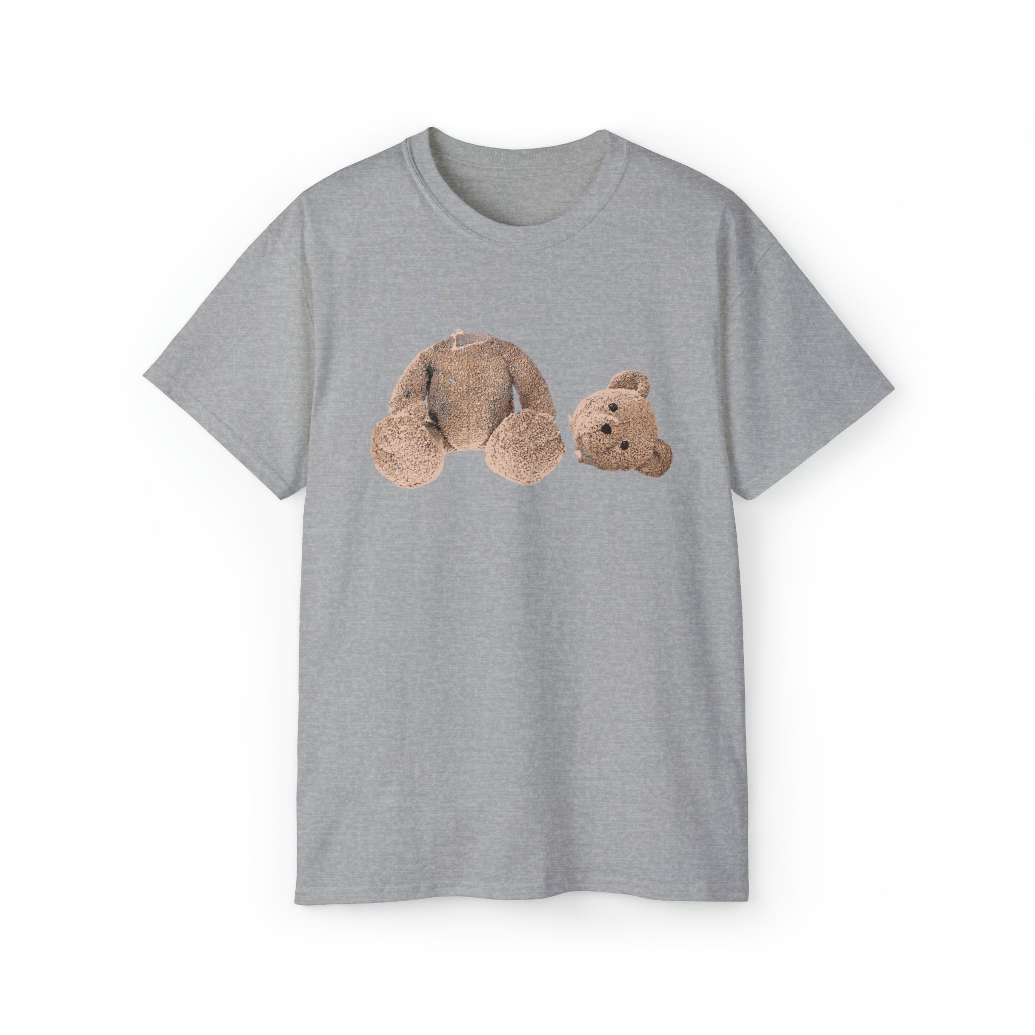 Distressed Side-Headed Teddy Tee