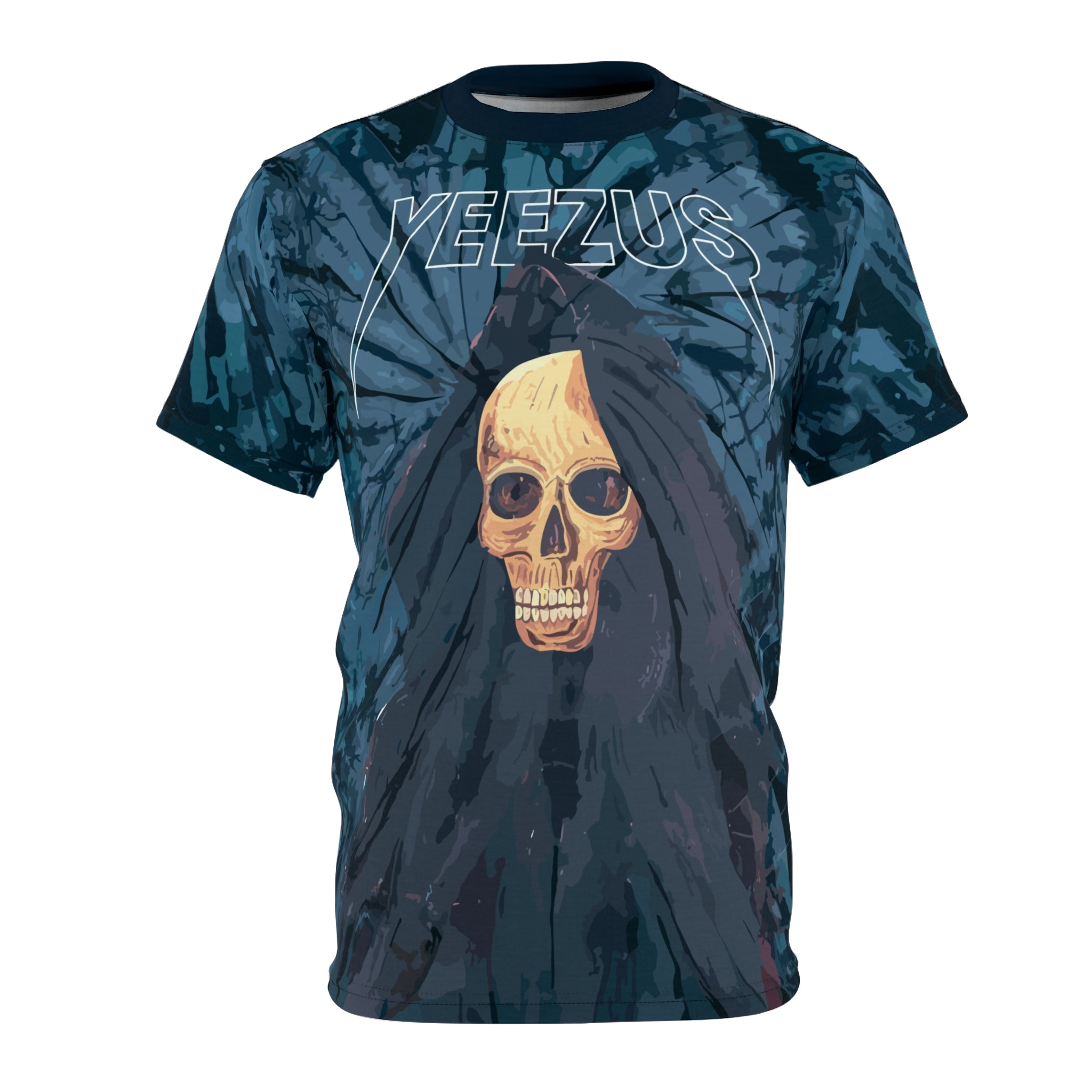 Kanye West Yeezus Wes Lang Reaper Tie Dye Tee