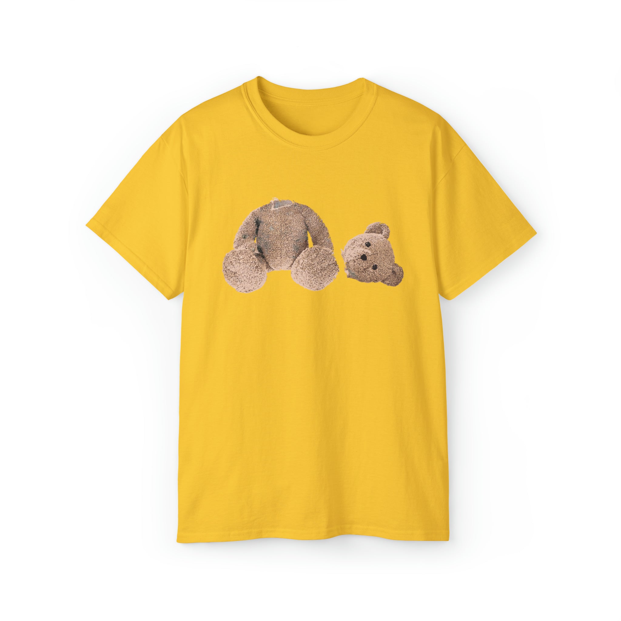 Distressed Side-Headed Teddy Tee