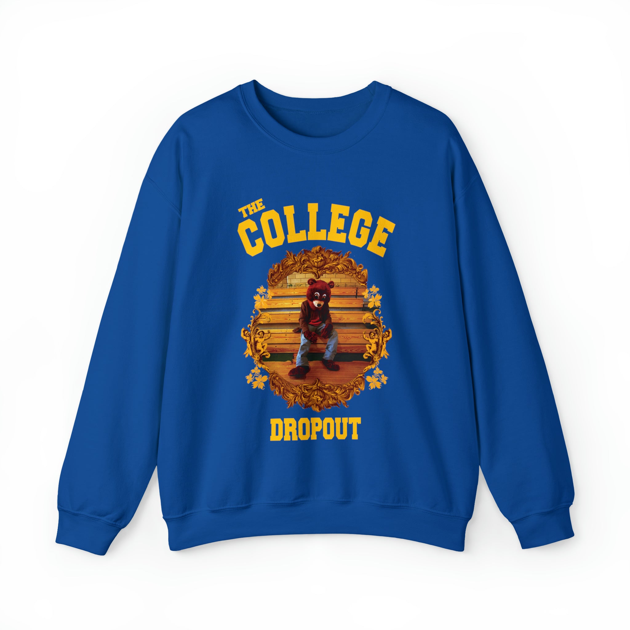 The College Dropout Bear Unisex Heavy Sweatshirt