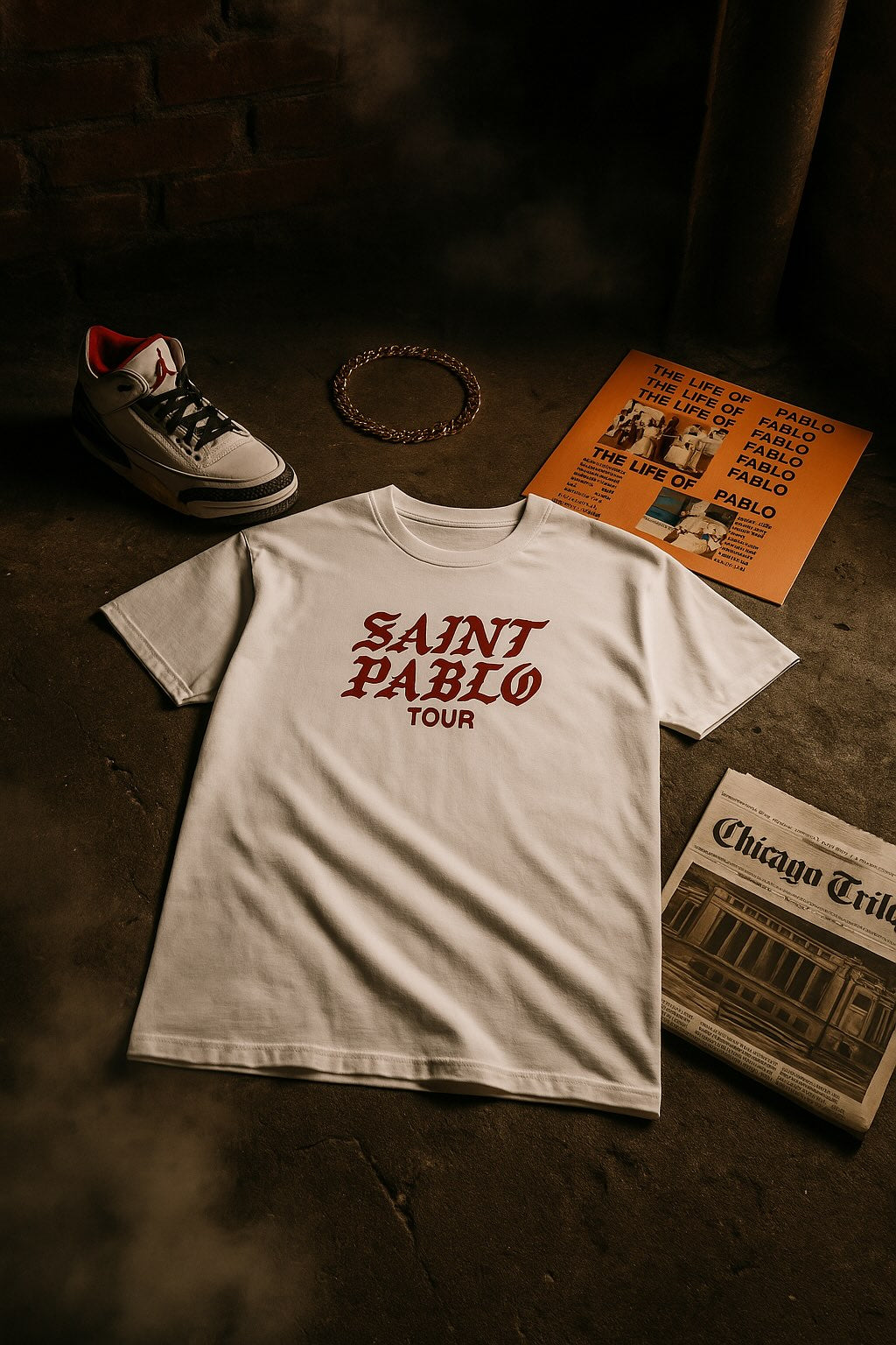 Saint Pablo Tour Kanye West Unisex Concert T-Shirt