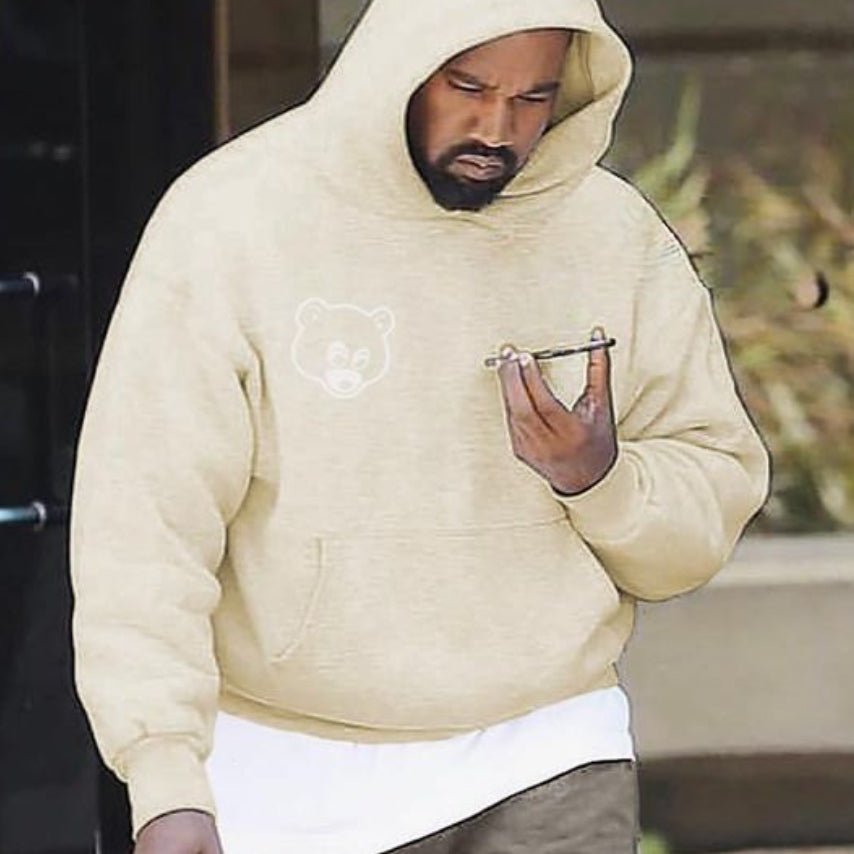 College Dropout Kanye West Bear Hoodie Sweatshirt