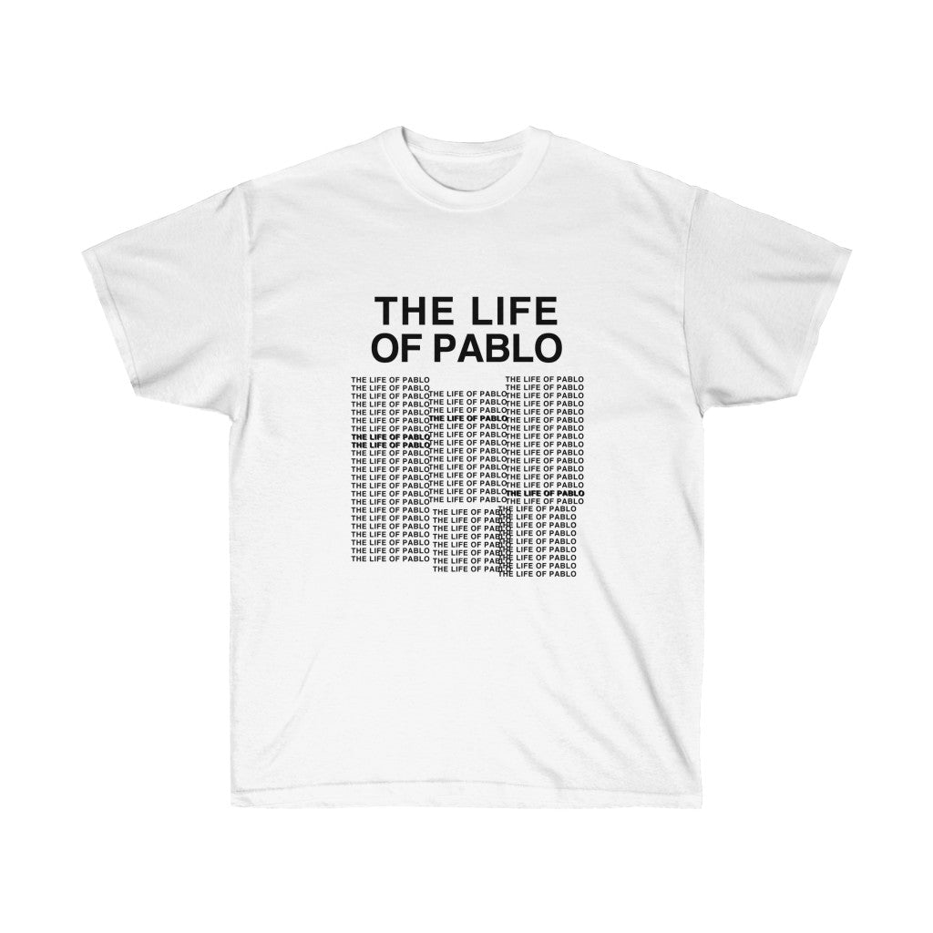 The Life of Pablo T-Shirt Kanye West-White-S-Archethype