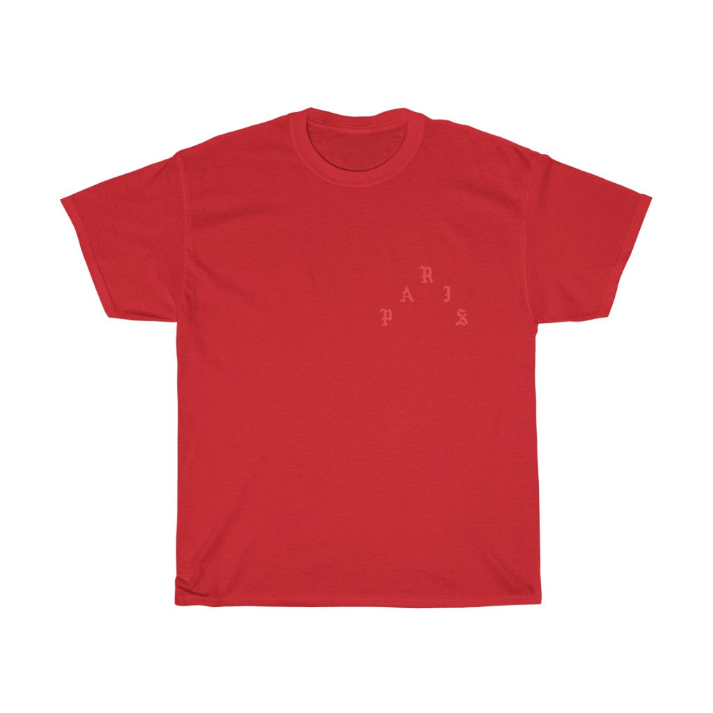 We On An Ultra Light Beam Cotton T-Shirt Kanye West Merch-Red-L-Archethype
