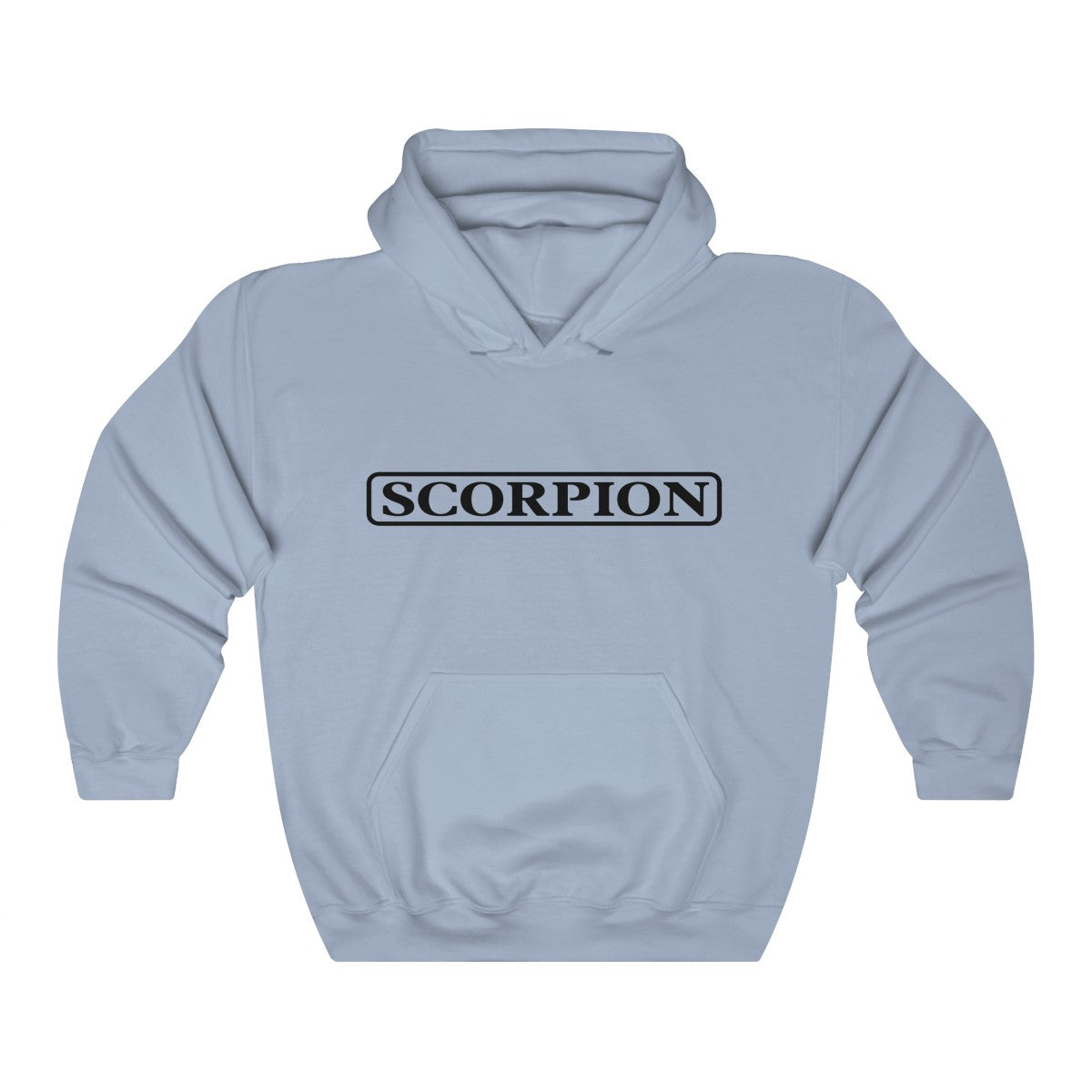 Scorpion Drizzy Drake Scary Hours Merch Inspired Heavy Blend™ Hoodie-Light Blue-S-Archethype