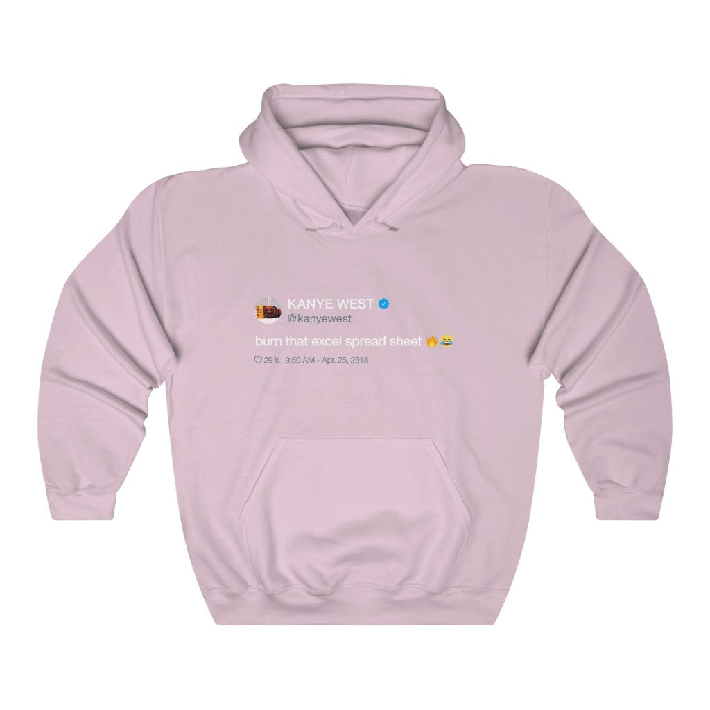 In Jesus name. No more cap. - Kanye West Tweet Hoodie-Light Pink-S-Archethype