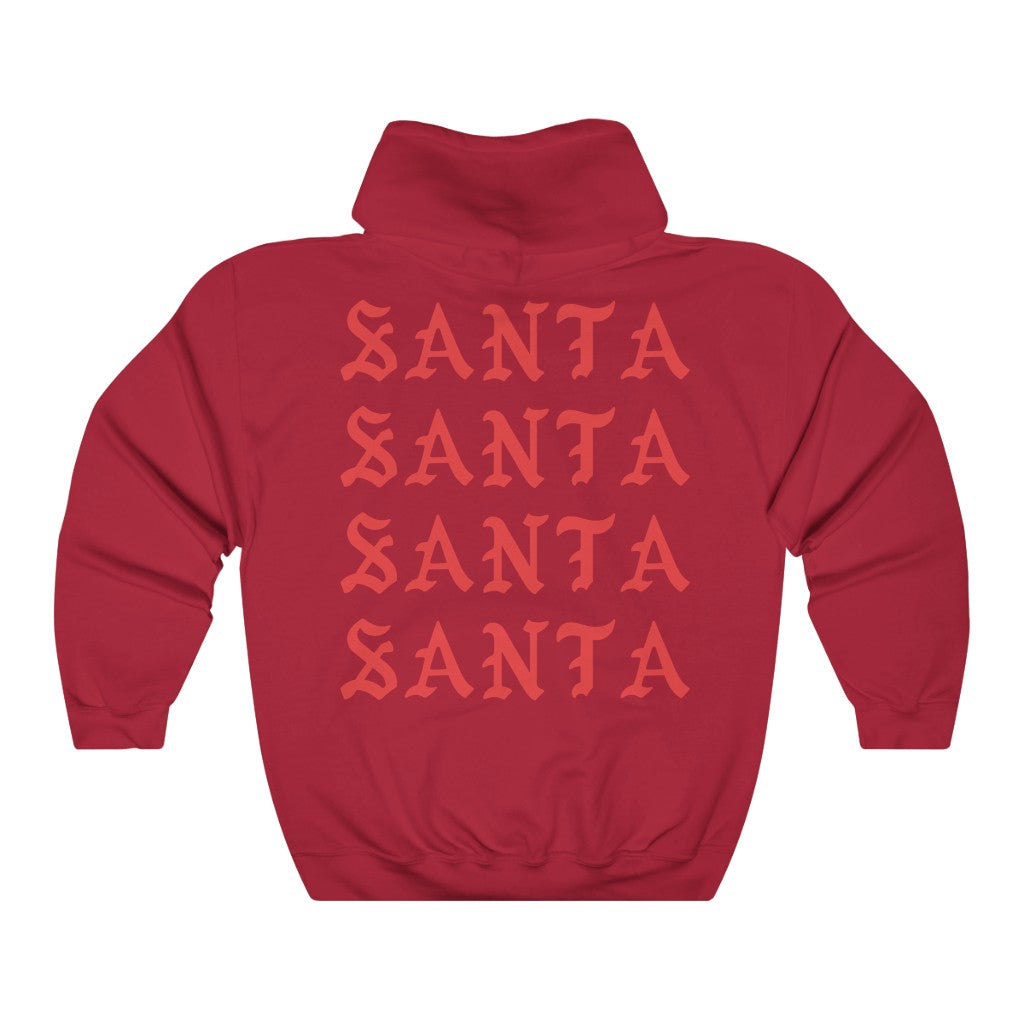 I Feel Like Santa Heavy Blend Hoodie Christmas Merch-Archethype