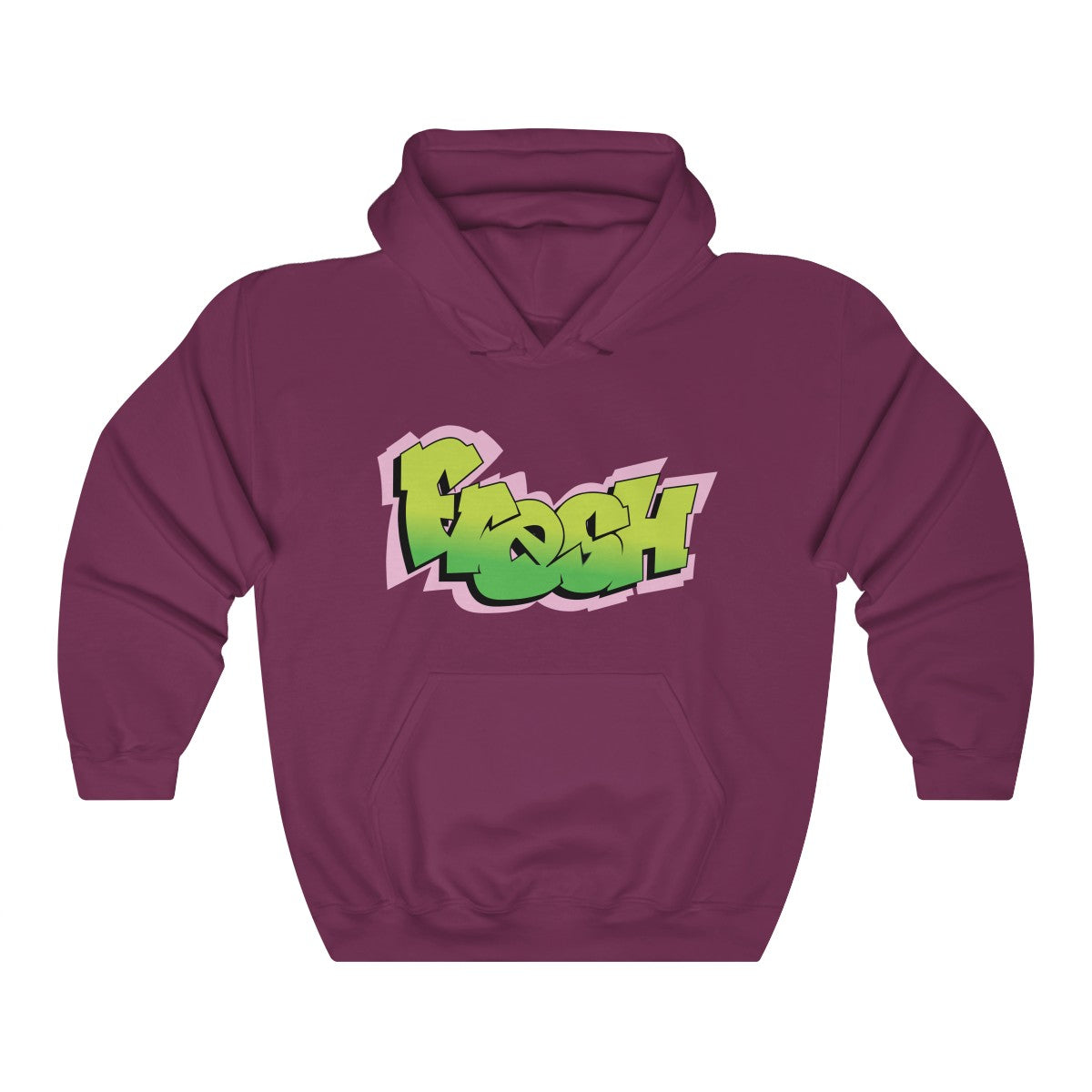 The Fresh Prince Will Smith Inspired Unisex Heavy Blend Hooded Sweatshirt-Maroon-S-Archethype