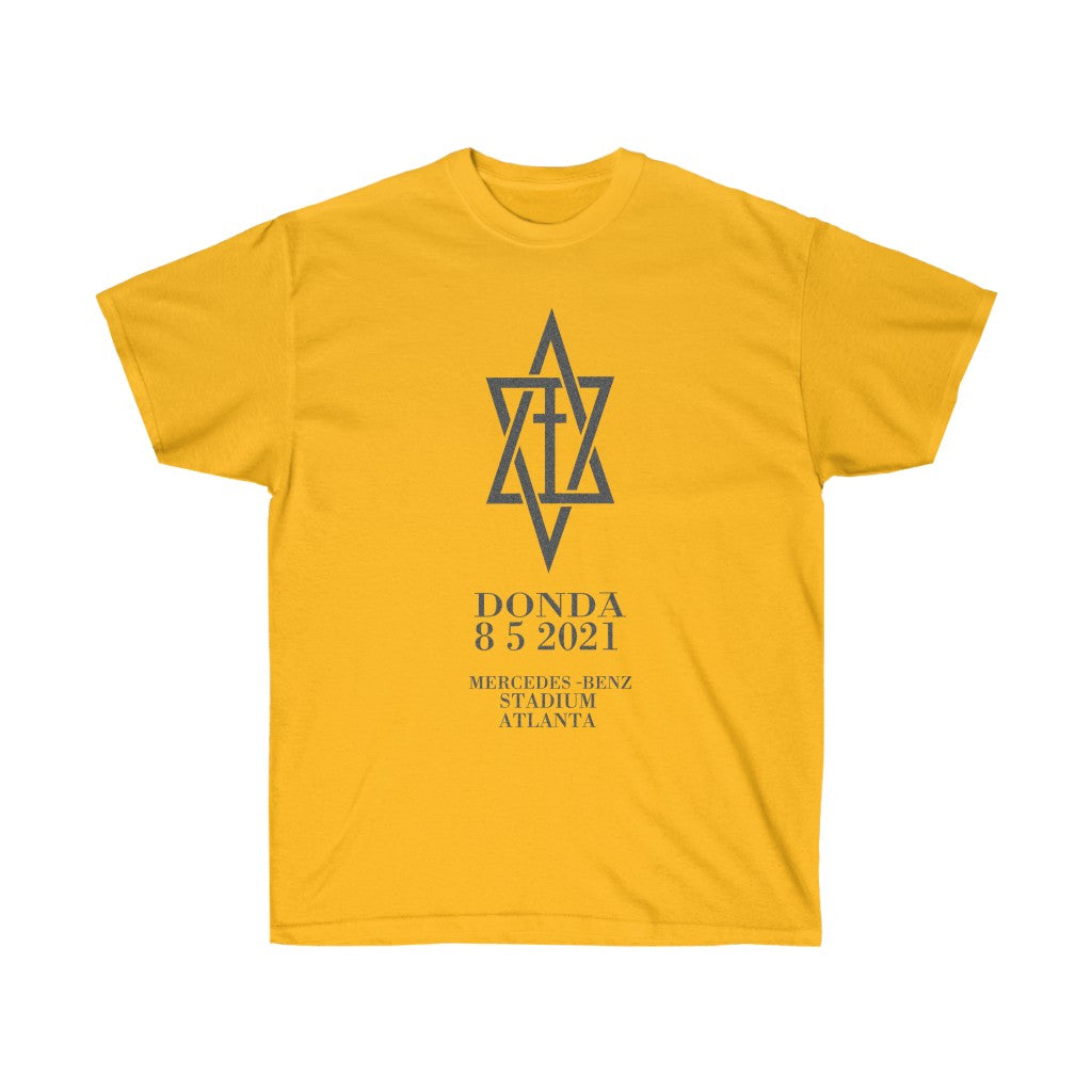 Donda Merch Kanye West Album inspired T-Shirt-L-Gold-Archethype