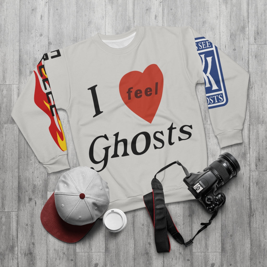 I Feel Ghosts Unisex Crewneck Sweatshirt Kid Cudi Inspired-Archethype