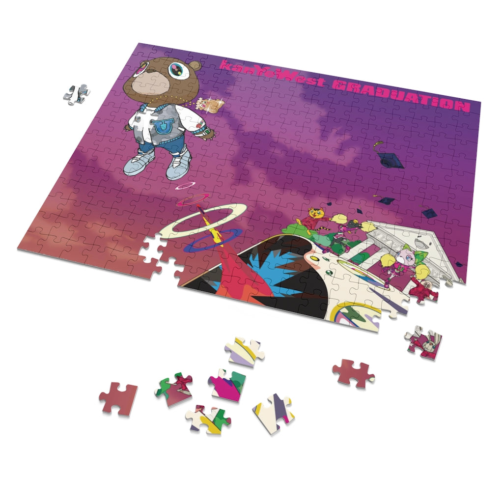 Kanye West Graduation Inspired 252 Piece Puzzle-14" x 11"-Archethype