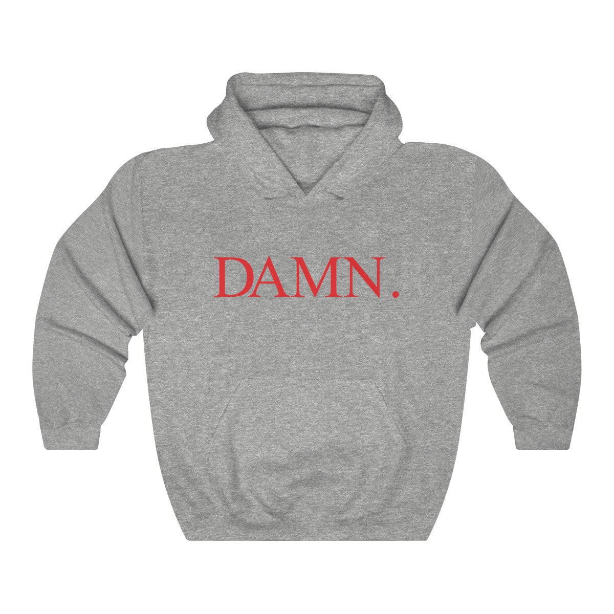 Kendrick Lamar DAMN Inspired - Heavy Blend Hoodie-Sport Grey-S-Archethype