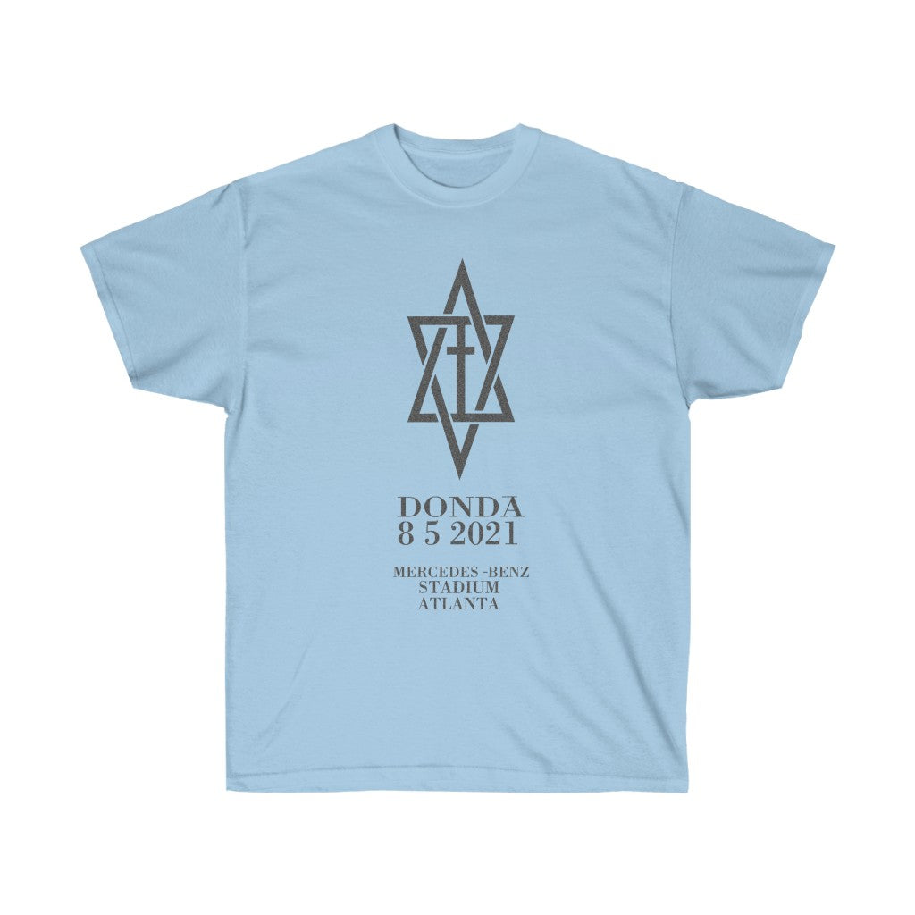 Donda Merch Kanye West Album inspired T-Shirt-L-Light Blue-Archethype