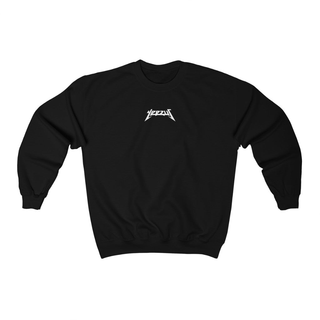 Yeezus Tour Glastonbury Heavy Blend Crewneck Sweatshirt - Kanye West inspired-Black-L-Archethype