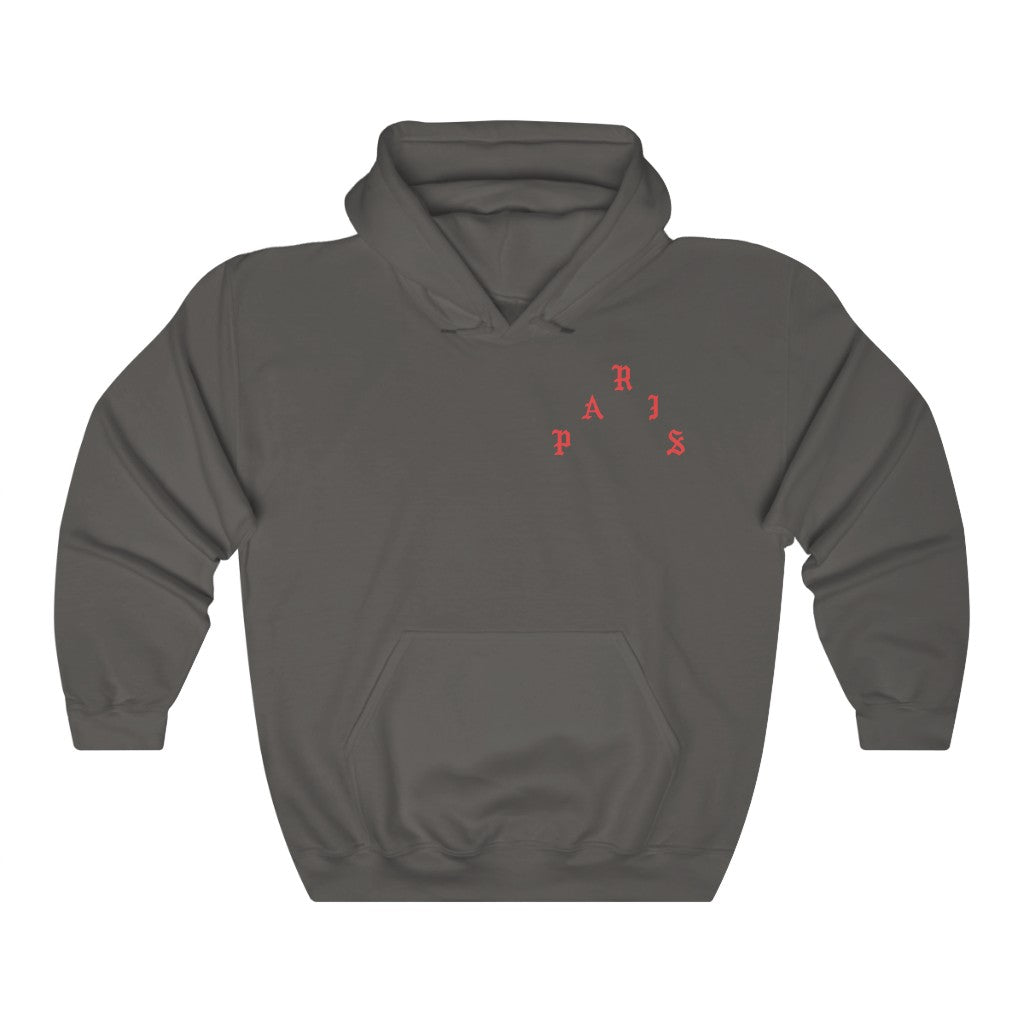 I Feel Like Pablo Paris Hoodie Kanye West-Charcoal-S-Archethype