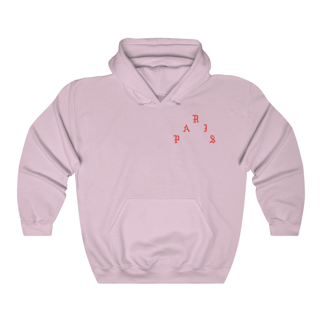 I Feel Like Pablo Paris Hoodie Kanye West-Light Pink-S-Archethype