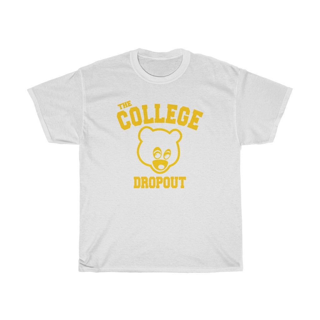 The College Dropout T-shirt-White-S-Archethype