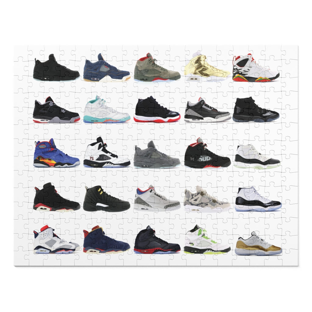 Sneakers Addict 252 Piece Puzzle-14" x 11"-Archethype