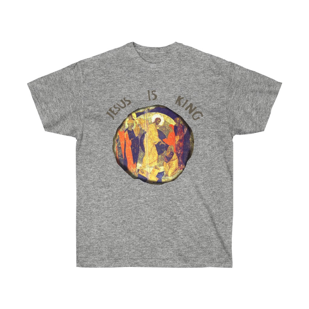 Jesus is King Tee - Kanye West Sunday Service Christian t-shirt-S-Sport Grey-Archethype