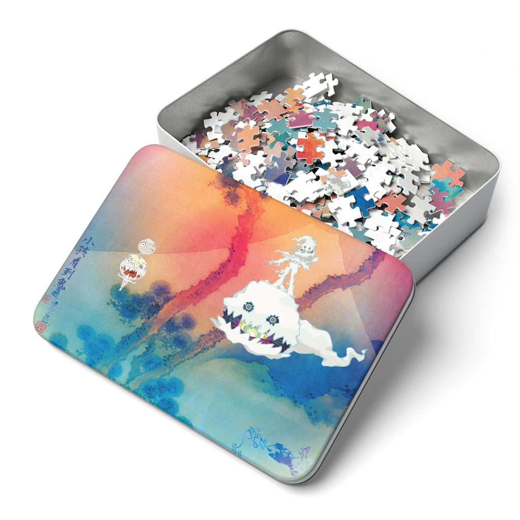 Kids See Ghosts 252 Piece Puzzle - Kid Cudi Kids See Ghosts inspired-14" x 11"-Archethype