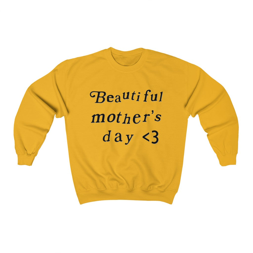 Mother's Day Kanye West Kids See Ghosts Inspired Crewneck Sweatshirt Merch-Gold-S-Archethype