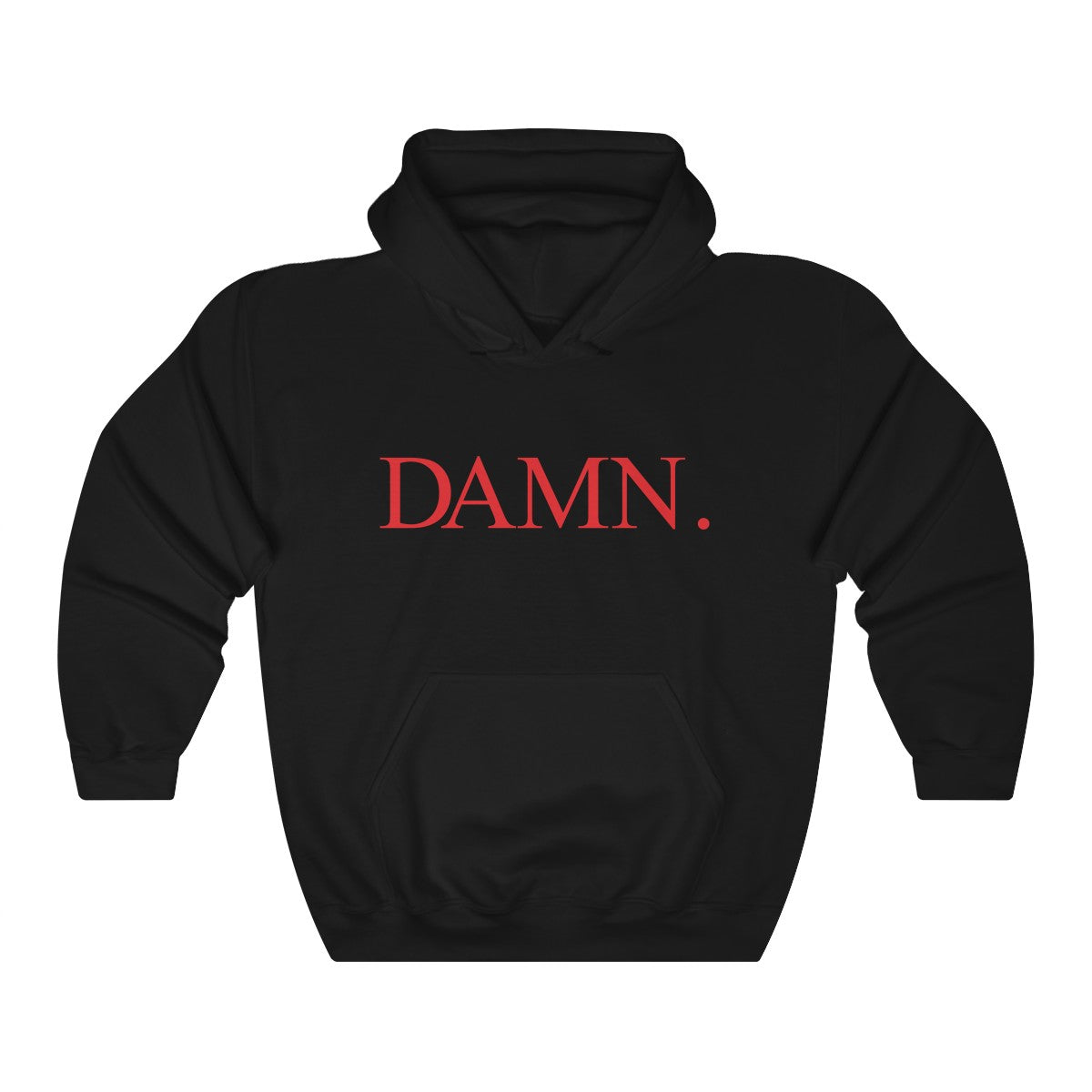 Kendrick Lamar DAMN Inspired - Heavy Blend Hoodie-Black-L-Archethype