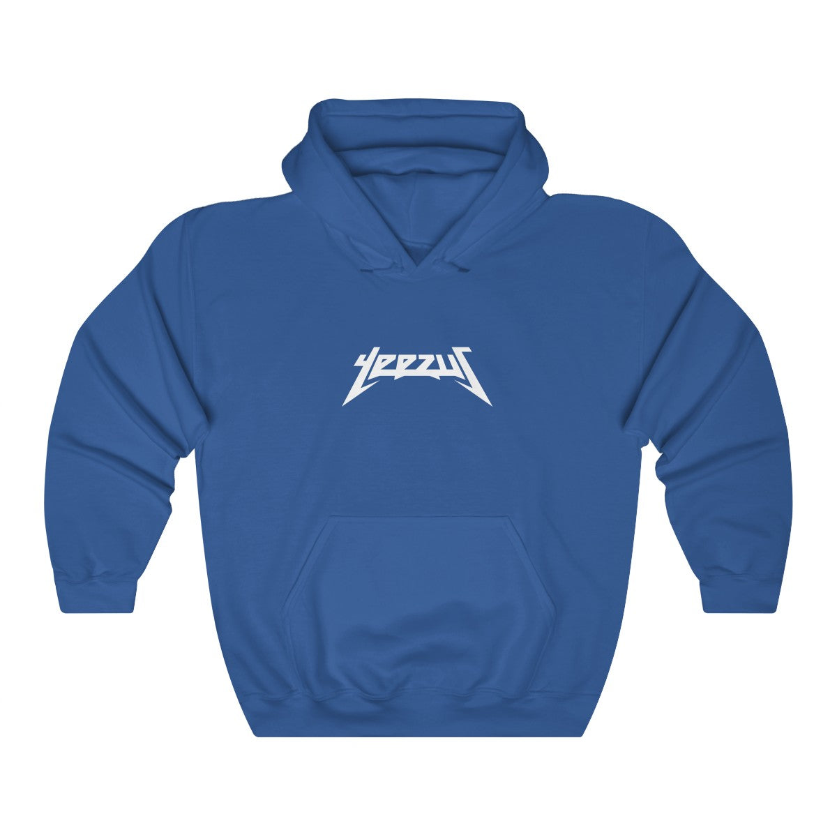 Yeezus Unisex Heavy Blend Hooded Sweatshirt-Royal-S-Archethype