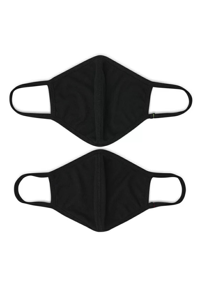 Plain Face Mask Black (3-Pack)-Archethype
