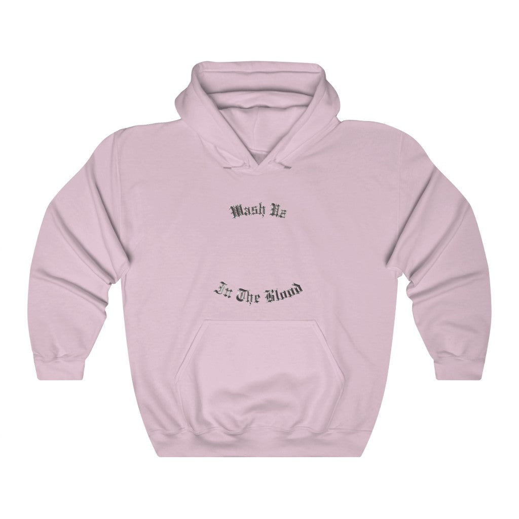Wash Us In The Blood Hoodie-S-Light Pink-Archethype