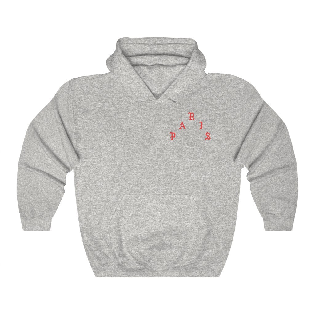 I Feel Like Pablo Paris Hoodie Kanye West-Ash Grey-S-Archethype