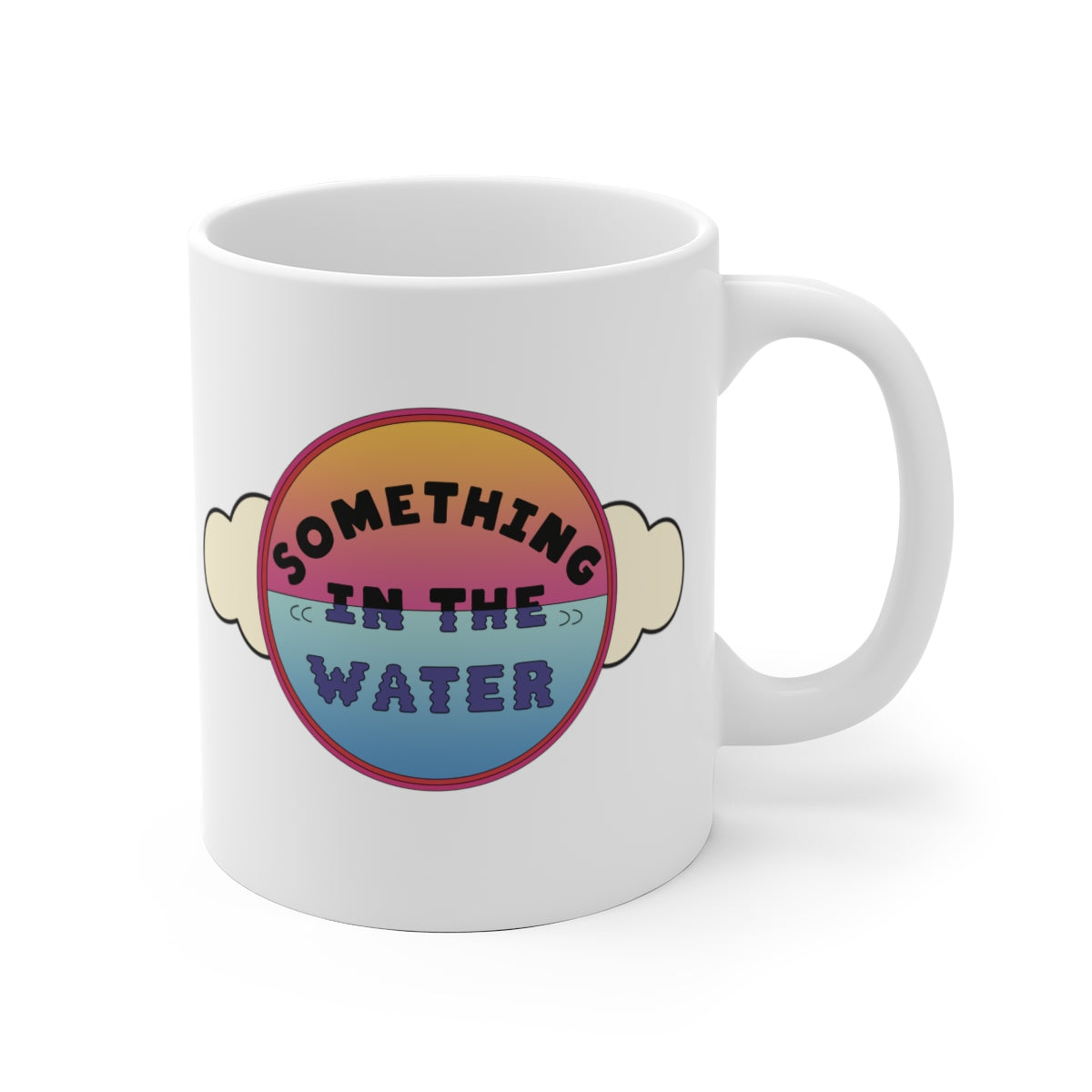 Something in the water Coffee Mug - Pharrell Williams festival merch inspired-Archethype