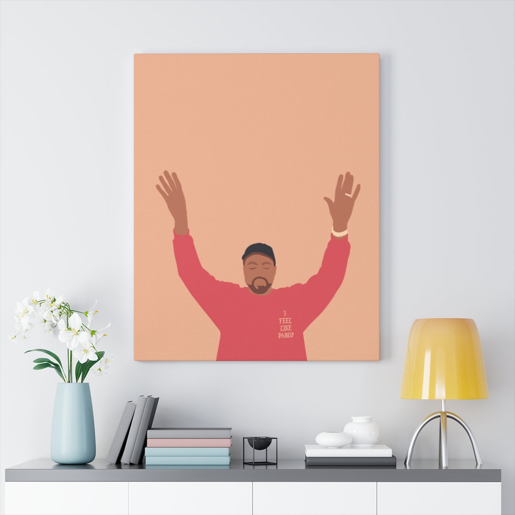 Kanye West I Feel Like Pablo Canvas Gallery Wraps - The Life of Pablo TLOP tour merch inspired-Archethype