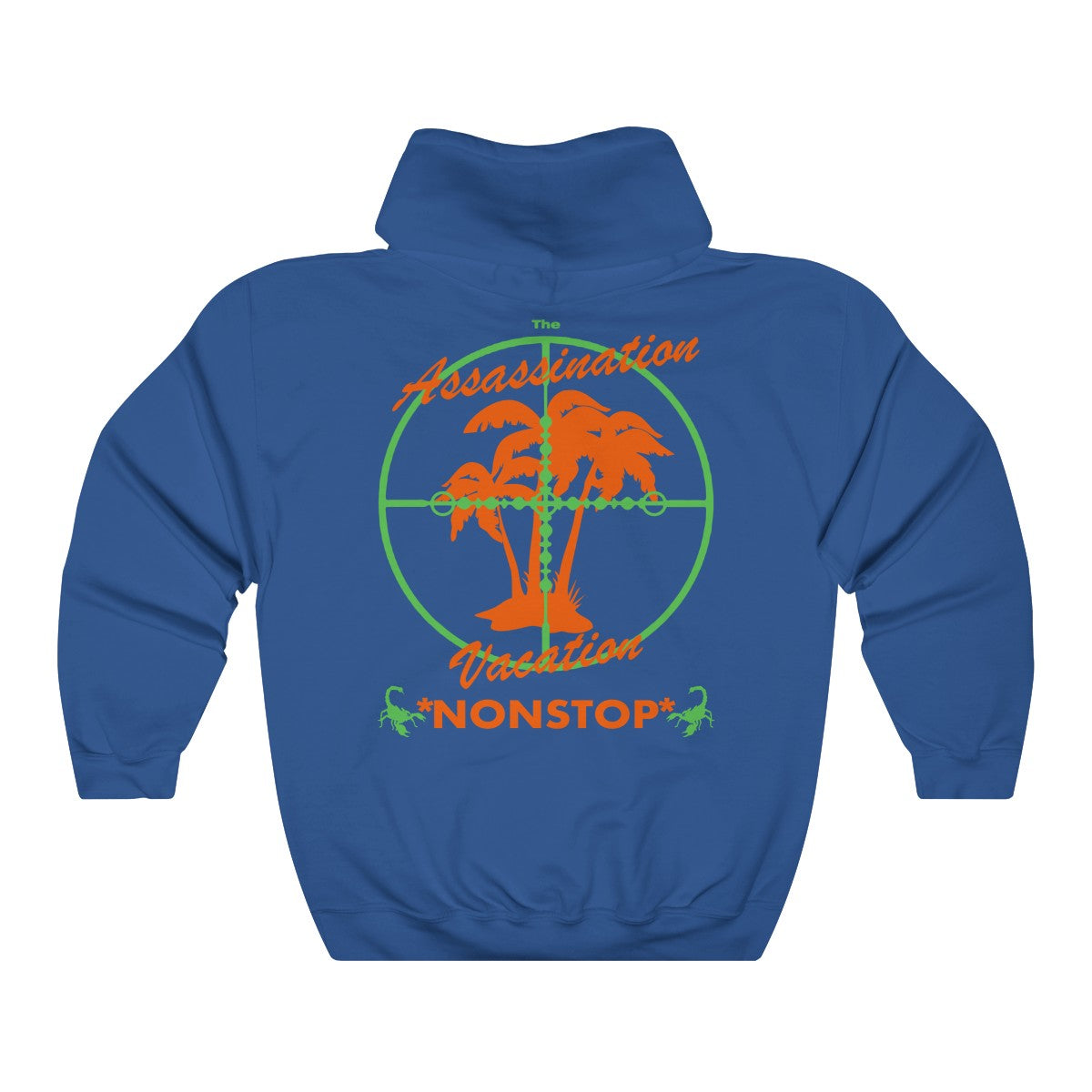 Assassination Vacation Tour Drake merch inspired - Unisex Heavy Blend™ Hooded Sweatshirt-Royal-S-Archethype