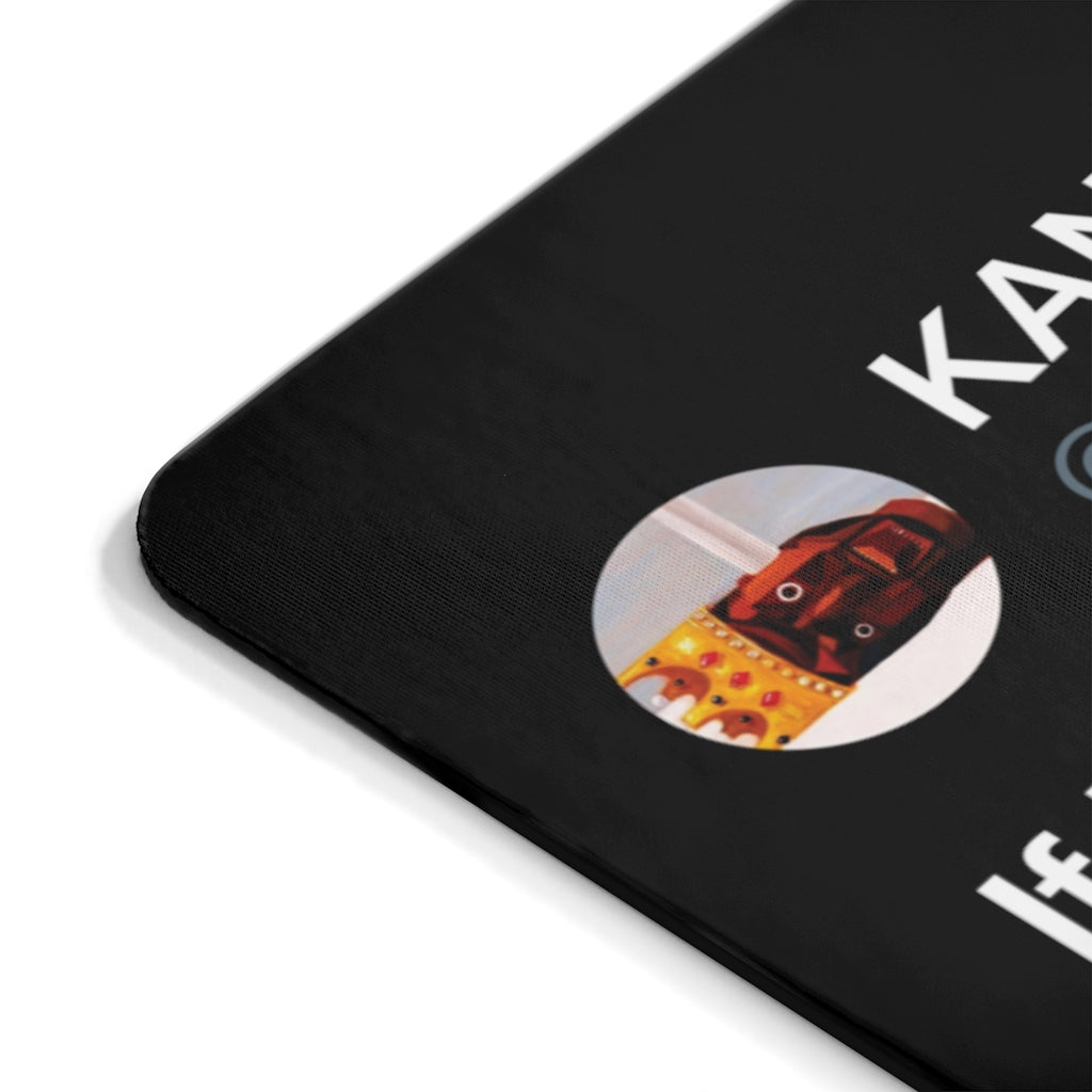 Kanye West Tweet Mousepad - If I Got Any Cooler I Would Freeze To Death-9"x7.5"-Archethype
