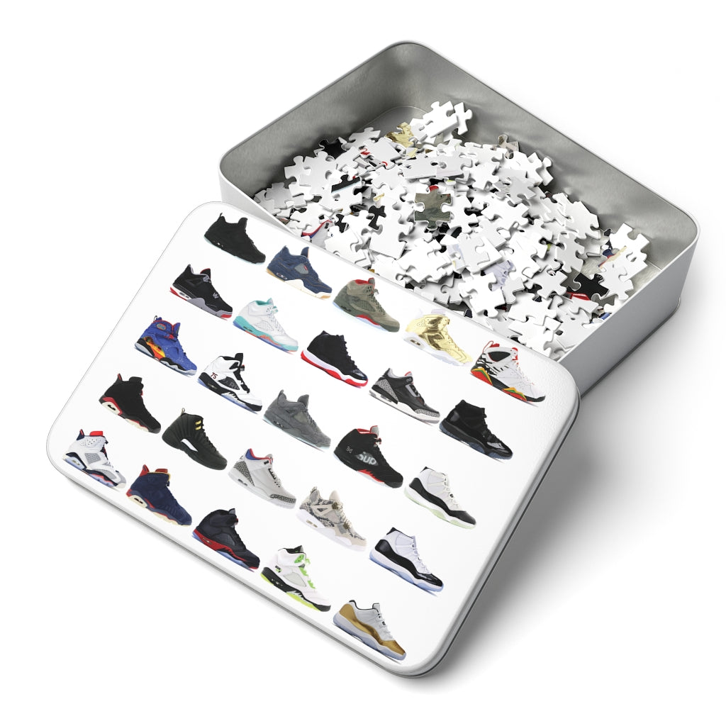 Sneakers Addict 252 Piece Puzzle-14" x 11"-Archethype