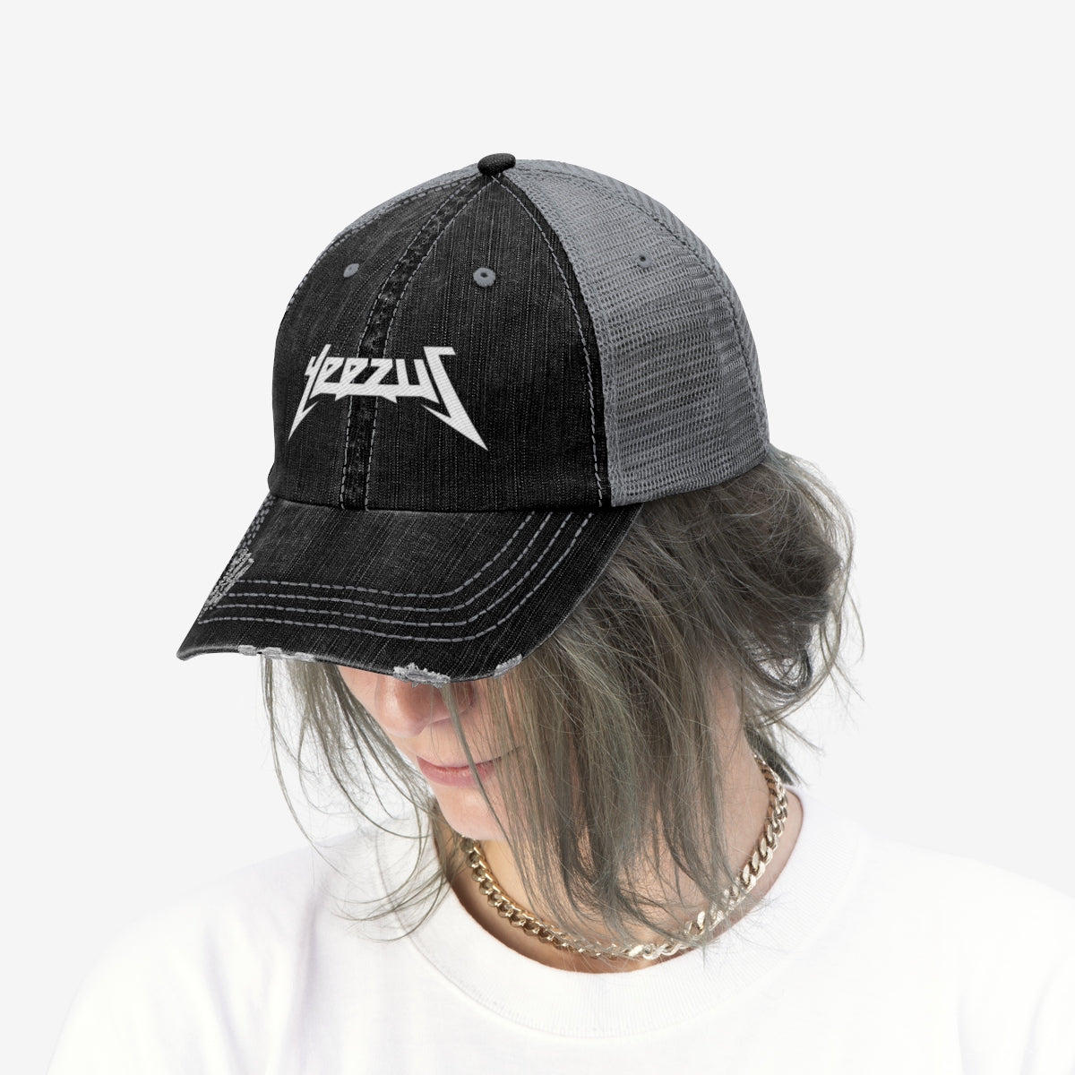 Yeezus Unisex Trucker Hat-Archethype