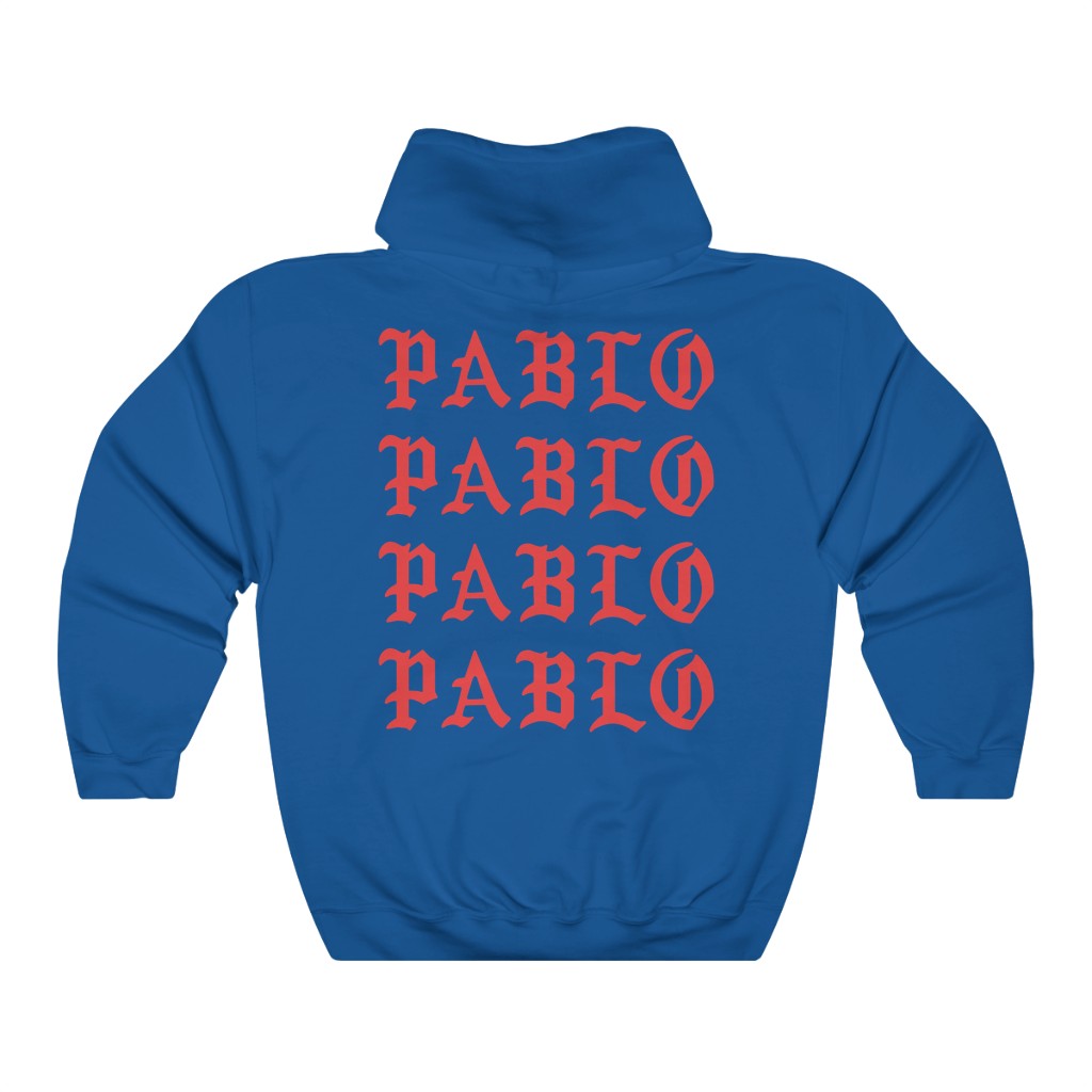 Paris I Feel Like Pablo Unisex Heavy Blend Hooded Sweatshirt