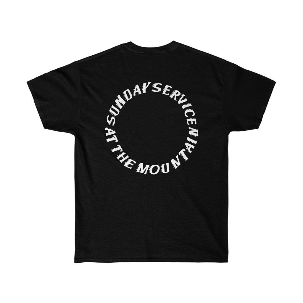 Holy Spirit Sunday Service at the Mountain Unisex Ultra Cotton Tee - Kanye West Coachella inspired-Archethype