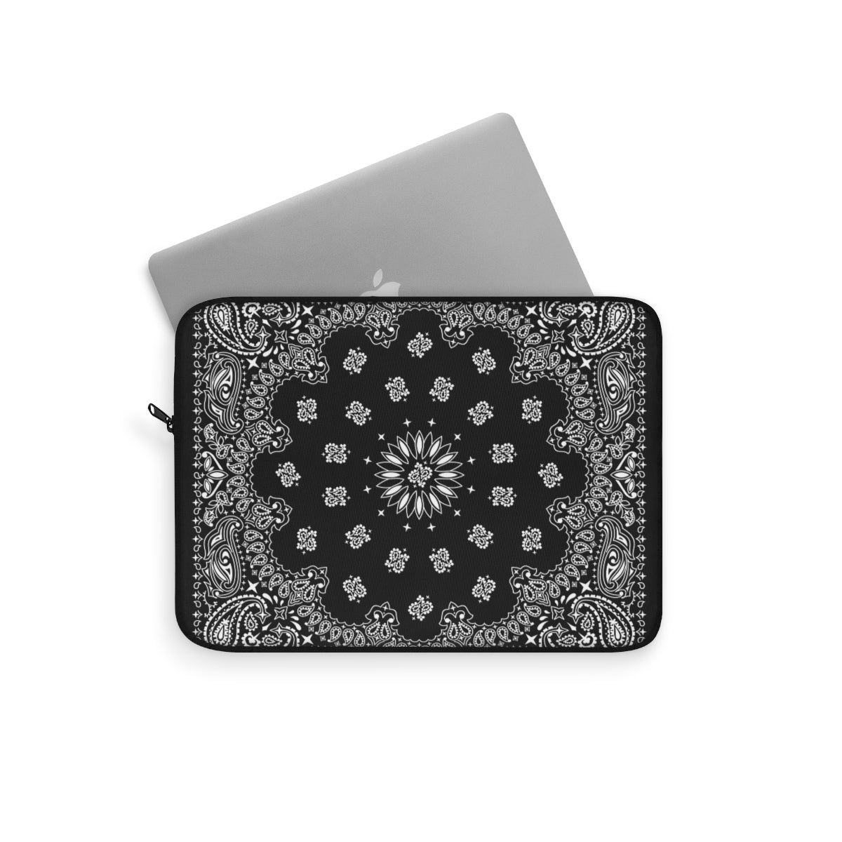 Black Bandana Laptop Sleeve-Archethype