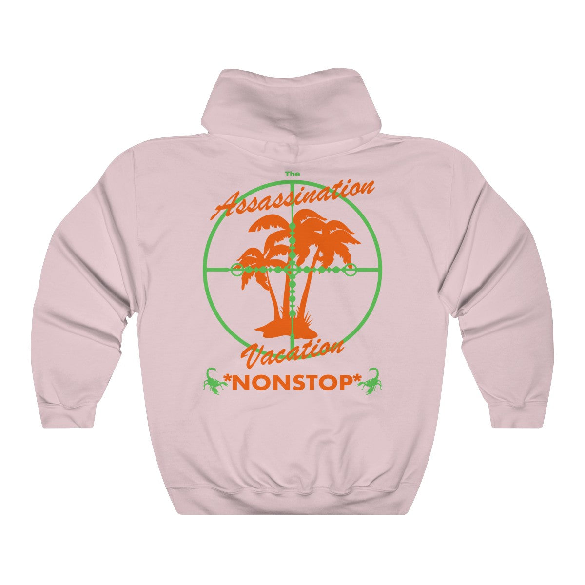 Assassination Vacation Tour Drake merch inspired - Unisex Heavy Blend™ Hooded Sweatshirt-Light Pink-S-Archethype
